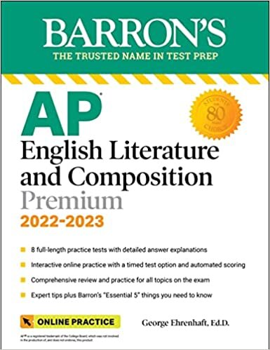 okumak AP English Literature and Composition: With 8 Practice Tests (Barron&#39;s Test Prep)