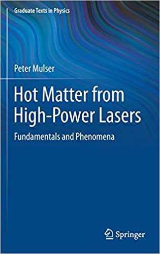 okumak Hot Matter from High-Power Lasers: Fundamentals and Phenomena (Graduate Texts in Physics)