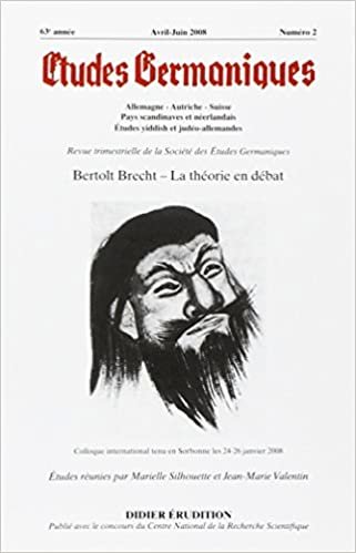 okumak Études germaniques - N°2/2008: Bertolt Brecht. La théorie en débat: Numéro 250 (Études anglaises)