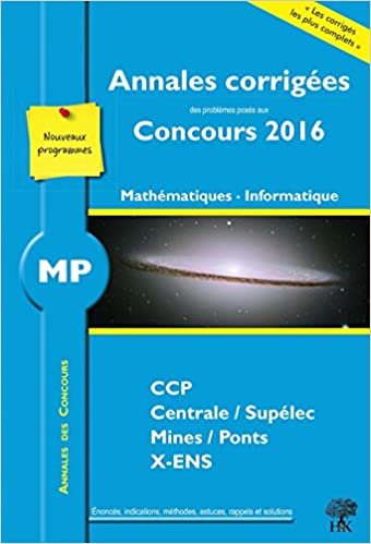 okumak MP Mathématiques, Informatique (Annales)