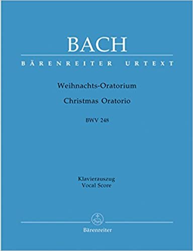 okumak BARENREITER BACH J.S. - ORATORIO BWV 248 - VOCAL SCORE Classical sheets Choral and vocal ensembles