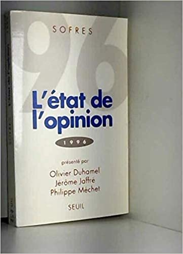 okumak L&#39;état de l&#39;opinion, 1996 (H.C. essais)