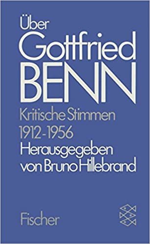 okumak Benn, G: Über Benn 1912-1956