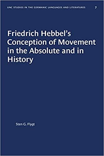 okumak Friedrich Hebbel&#39;s Conception of Movement in the Absolute and in History (University of North Carolina Studies in Germanic Languages and Literature)