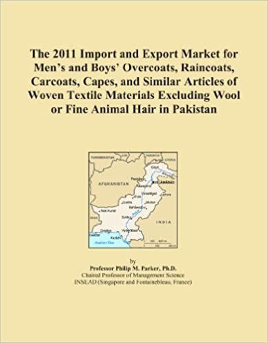 okumak The 2011 Import and Export Market for Men&#39;s and Boys&#39; Overcoats, Raincoats, Carcoats, Capes, and Similar Articles of Woven Textile Materials Excluding Wool or Fine Animal Hair in Pakistan