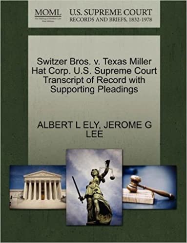 okumak Switzer Bros. v. Texas Miller Hat Corp. U.S. Supreme Court Transcript of Record with Supporting Pleadings