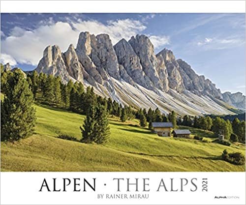 okumak Alpen 2021 - Bild-Kalender XXL 60x50 cm - The Alps - Landschaftskalender - Natur-Kalender - Wand-Kalender - Alpha Edition: by Rainer Mirau