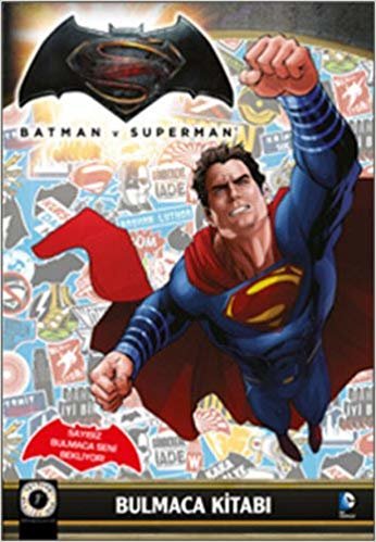 okumak Bulmaca Kitabı: Batman v Superman Sayısız Bulmaca Seni Bekliyor