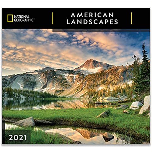 okumak National Geographic American Landscapes 2021 Wall Calendar