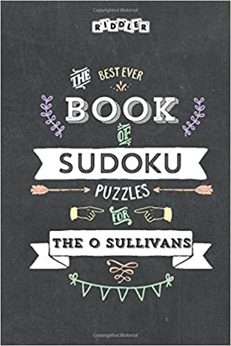 okumak The Best Ever Book of Sudoku Puzzles for The O Sullivans