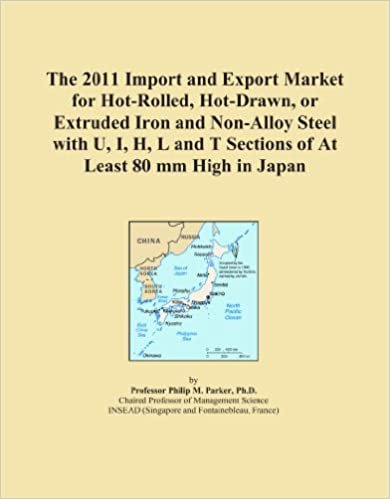 okumak The 2011 Import and Export Market for Hot-Rolled, Hot-Drawn, or Extruded Iron and Non-Alloy Steel with U, I, H, L and T Sections of At Least 80 mm High in Japan