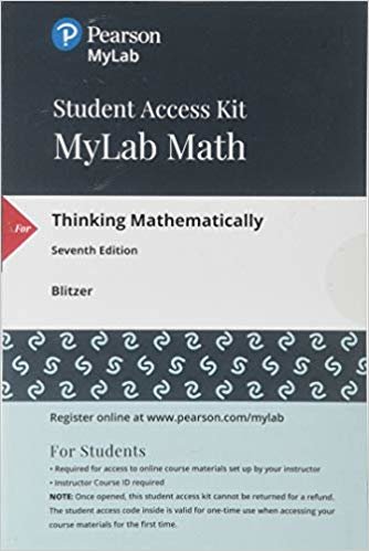 okumak HE-MyMathLab-Blitzer-Thinking Mathematically 7e