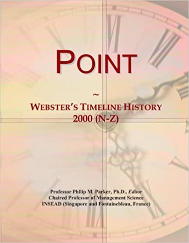 okumak Point: Webster&#39;s Timeline History, 2000 (N-Z)