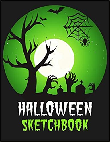 okumak Halloween sketchbook: Happy Halloween: sketchbook to Sketching &amp; Drawing Halloween Characters and Halloween decorations, Sketchbook to Draw  Halloween ... Graphics design. Halloween gifts v 4.0