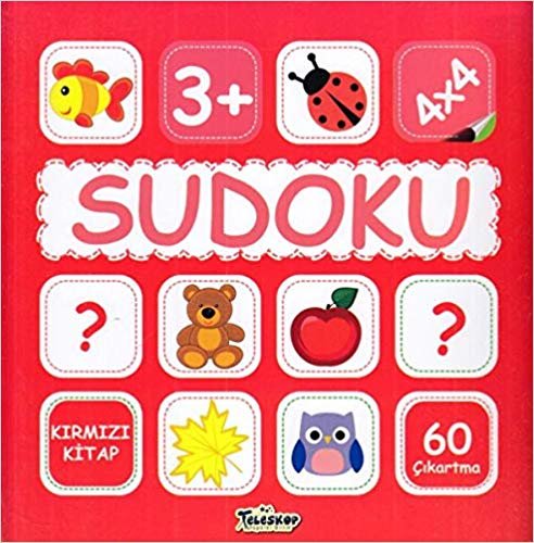 okumak Sudoku 4X4 Kırmızı Kitap