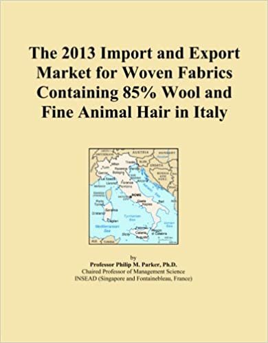 okumak The 2013 Import and Export Market for Woven Fabrics Containing 85% Wool and Fine Animal Hair in Italy