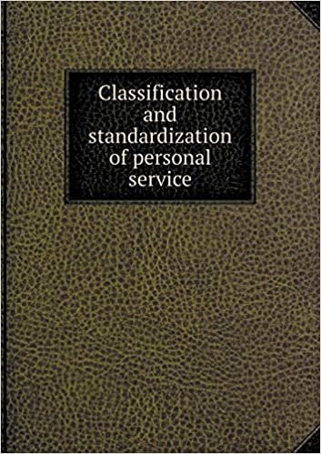 okumak Classification and standardization of personal service