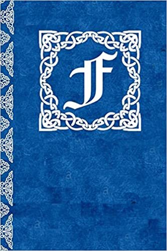 okumak F Monogram Scottish Celtic Journal/Notebook
