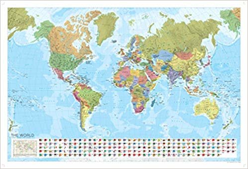 خريطة العالم السياسية (ماركو بولو الخرائط)