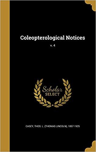 okumak Coleopterological Notices; v. 4
