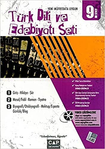 okumak 9. Sınıf Türk Dili ve Edebiyatı Seti Çap Yayınları