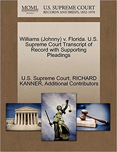 okumak Williams (Johnny) v. Florida. U.S. Supreme Court Transcript of Record with Supporting Pleadings