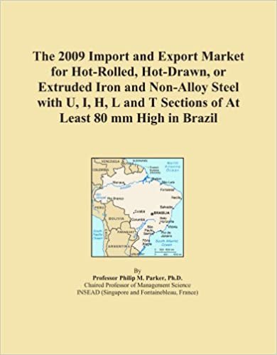 okumak The 2009 Import and Export Market for Hot-Rolled, Hot-Drawn, or Extruded Iron and Non-Alloy Steel with U, I, H, L and T Sections of At Least 80 mm High in Brazil