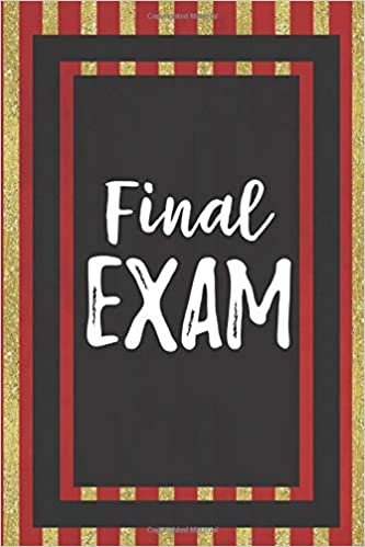 okumak Final Exam: Gifts For College Student Lined Journal Notebook To Write In