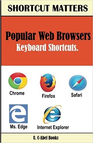 okumak Popular Web Browsers Keyboard Shortcuts: Volume 34 (Shortcut Matters)