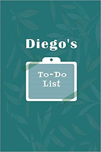 okumak Diego&#39;s To˗Do list: Checklist Notebook | Daily Planner Undated Time Management Notebook
