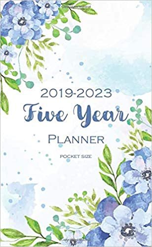 okumak 2019-2023 Five Year Planner: Pocket Size 60 Month Calendar Time Management Notebook Journal (Planner and Journal, Band 2)