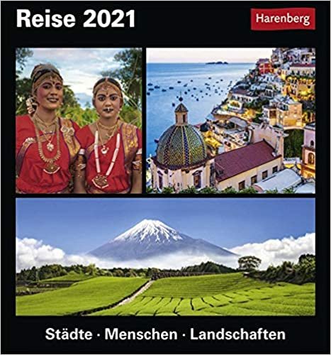 okumak Reise. Kalender 2021: Städte, Menschen, Landschaften