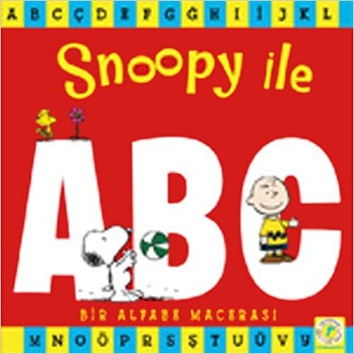 okumak Snoopy ile ABC: Bir Alfabe Macerası
