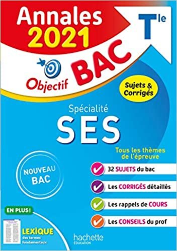 okumak Annales Bac 2021 Spé SES Term (Annales du Bac)
