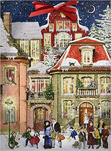 okumak Wand-Adventskalender - In der Weihnachtsgasse
