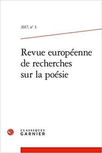 okumak revue européenne de recherches sur la poésie 2017, n° 3 - varia (REVUE EUROPEENNE DE RECHERCHE SUR LA POE)