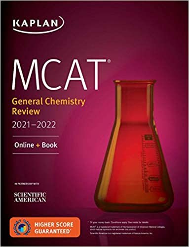 okumak MCAT General Chemistry Review 2021-2022: Online + Book (Kaplan Test Prep)