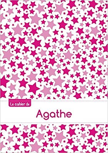 okumak Le cahier d&#39;Agathe - Petits carreaux, 96p, A5 - Constellation Rose (Enfant)