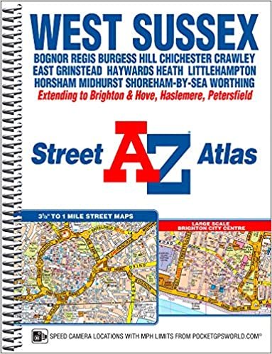 okumak West Sussex A-Z Street Atlas