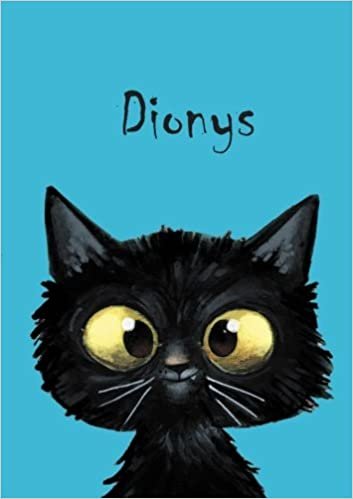 okumak Dionys: Dionys - Katzen - Malbuch / Notizbuch / Tagebuch: A5 - blanko