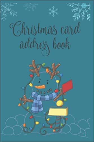 okumak Christmas Card Address Book: Christmas Cards Address Book: A Ten-Year Address Book &amp; Tracker for Holiday Card Mailings Greeting Cards You Send and ... with A-Z Tabs Paperback – October 29, 2021