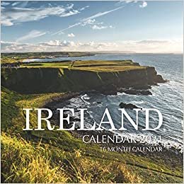 okumak Ireland Calendar 2021: 16 Month Calendar