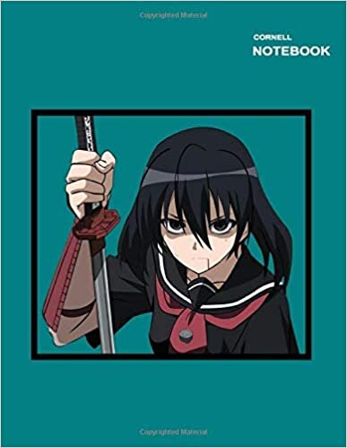 okumak Akame Ga Kill mini notebook for children: 110 Pages, Letter (8.5 x 11 inches), Notes cornell.