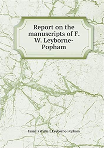 okumak Report on the Manuscripts of F. W. Leyborne-Popham