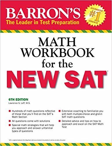 okumak Barron&#39;s Math Workbook for NEW SAT