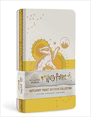okumak Harry Potter: Hufflepuff Constellation Sewn Pocket Notebook Collection (Harry Potter: Constellation)