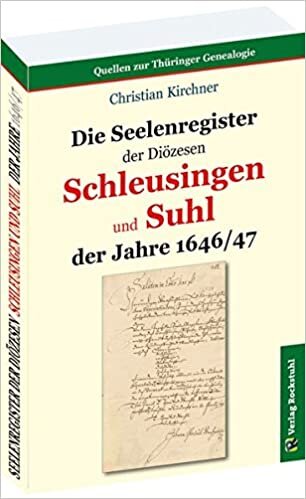 okumak Kirchner, C: Seelenregister der Diözesen Schleusingen