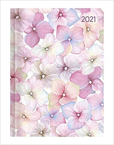 okumak Ladytimer Blossoms 2021 - Blüte - Taschenkalender A6 (11x15 cm) - Weekly - 192 Seiten - Notiz-Buch - Termin-Planer - Alpha Edition
