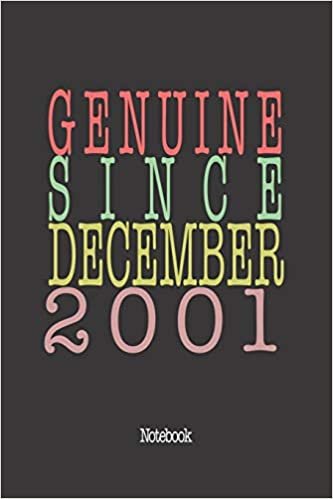okumak Genuine Since December 2001: Notebook