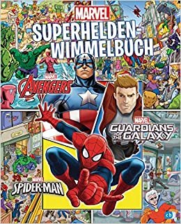 okumak MARVEL – Superhelden-Wimmelbuch: Lustiger Such- und Wimmelspaß mit den beliebten Marvel-Helden (Die Marvel-Activity-Reihe, Band 5)
